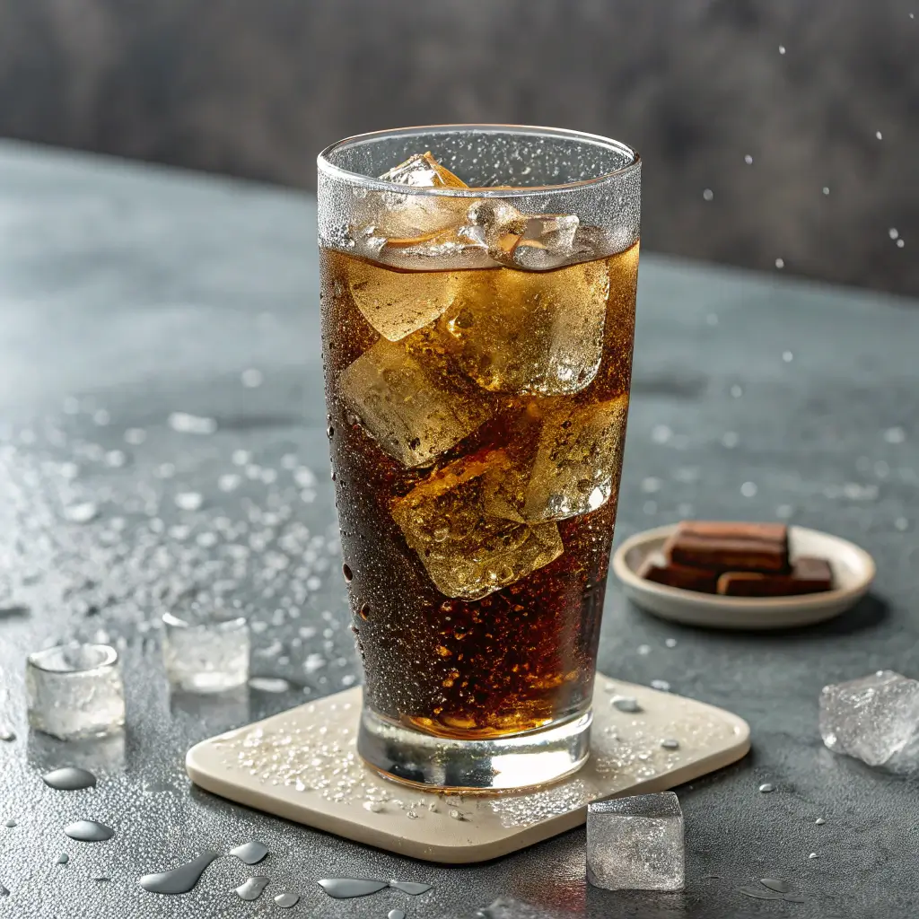 Perfectly chilled beverage using 7 second ice water hack