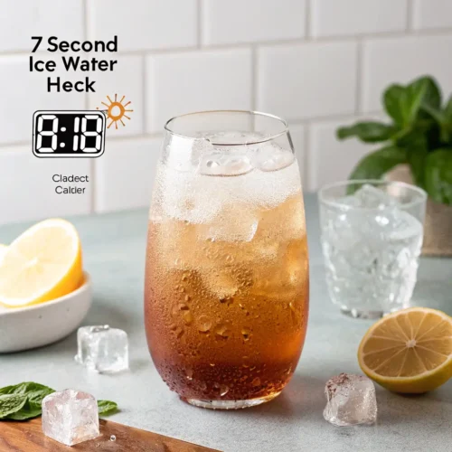 7 second ice water hack recipe