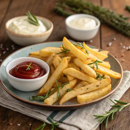 how to make frozen french fries in air fryer