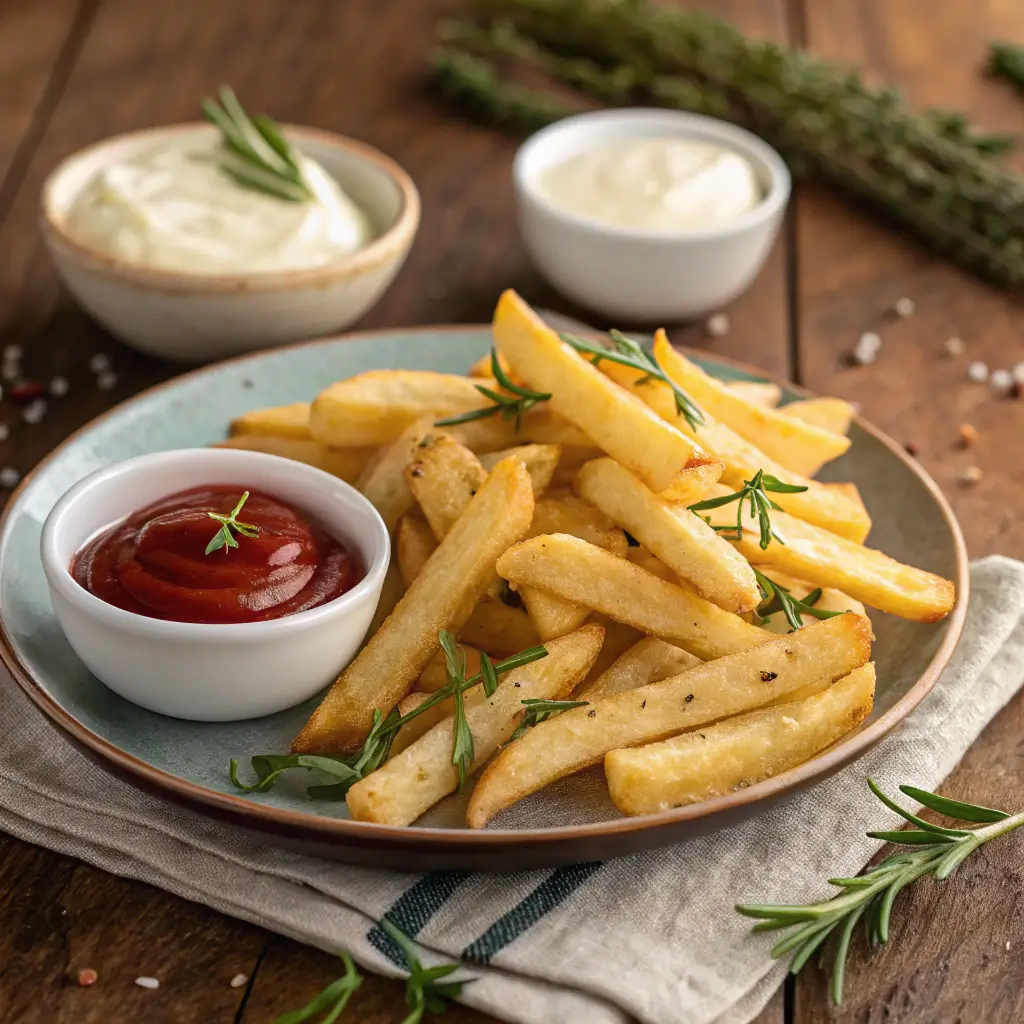 how to make frozen french fries in air fryer