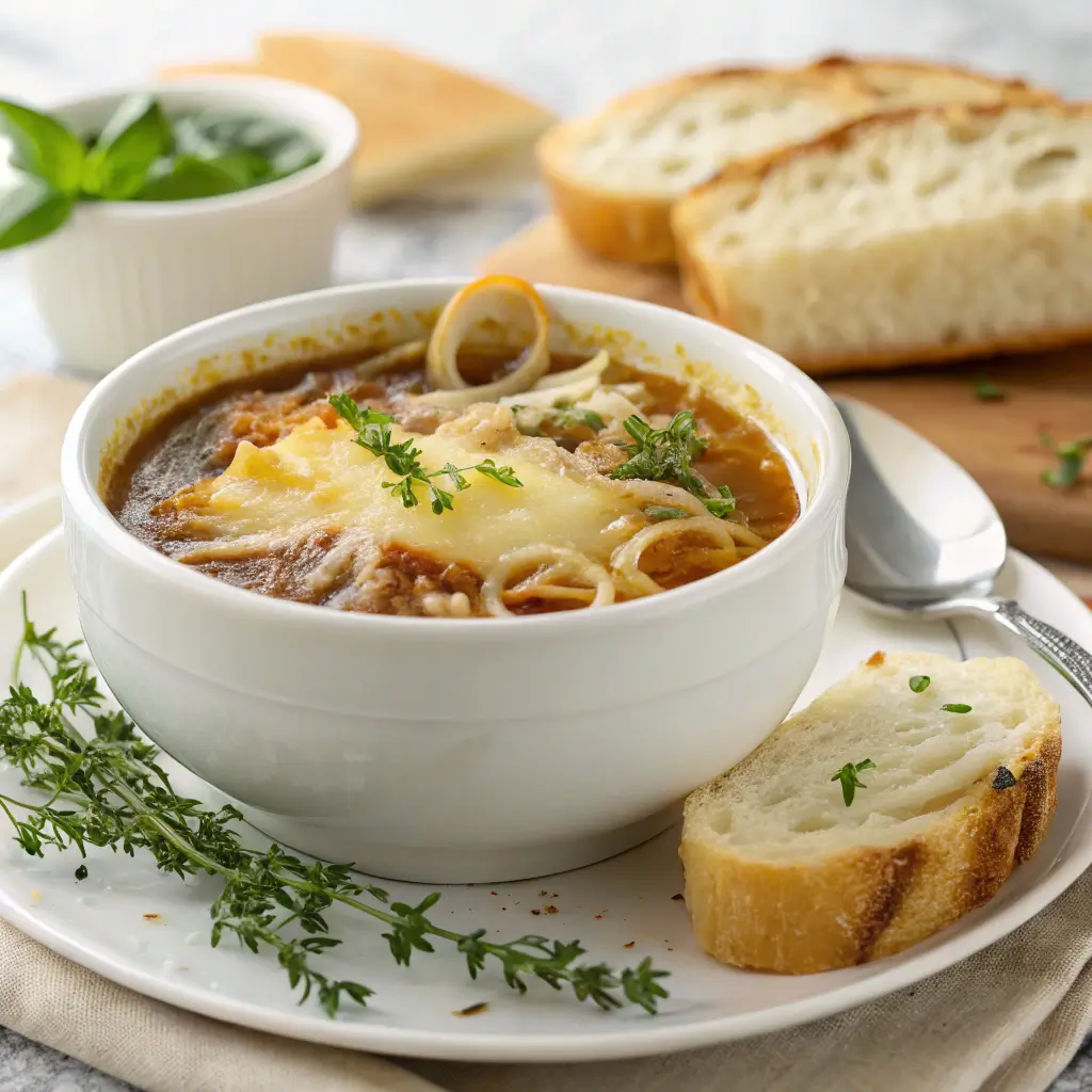 Delicious Lipton French Onion Soup