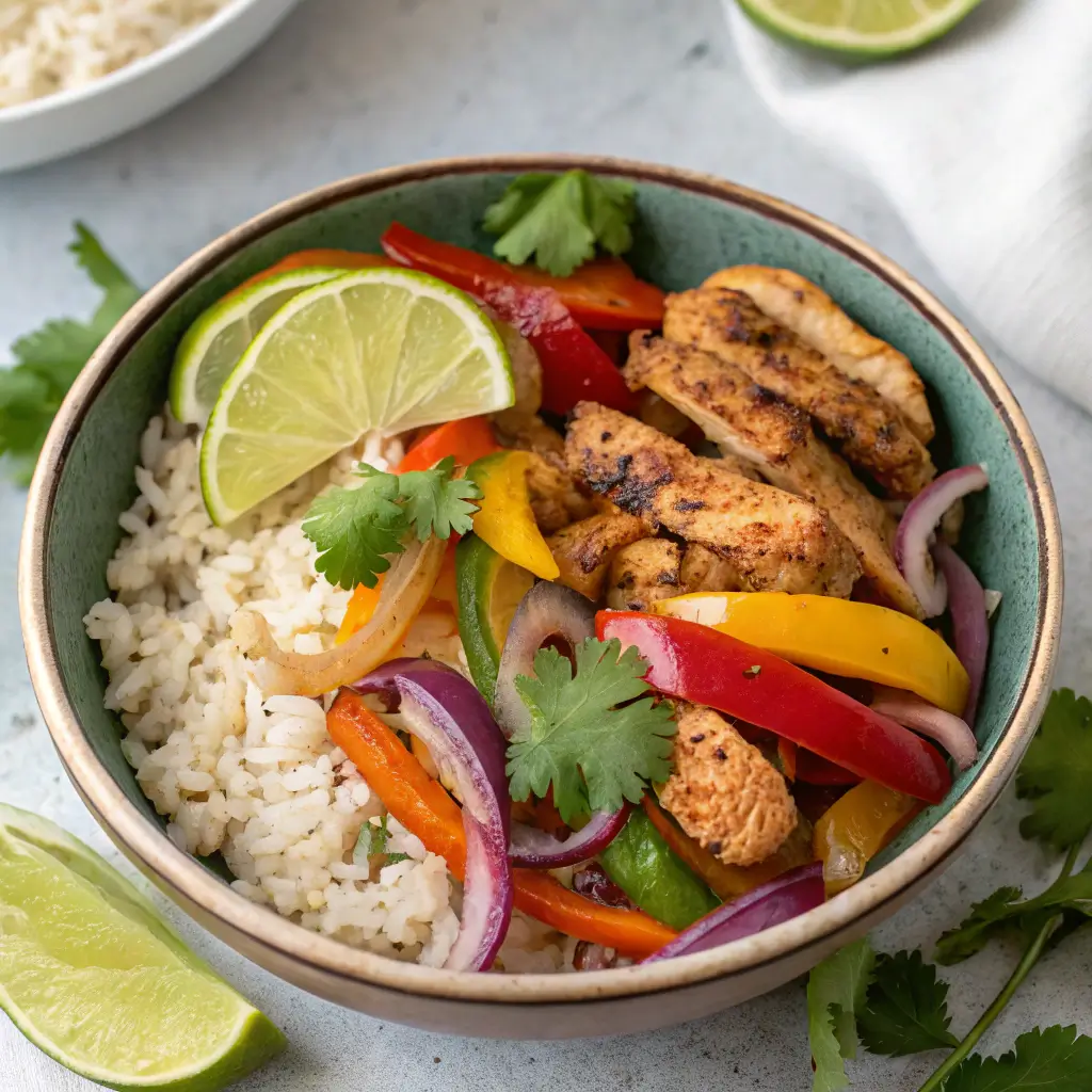 Delicious Chicken Fajita Bowl Recipe