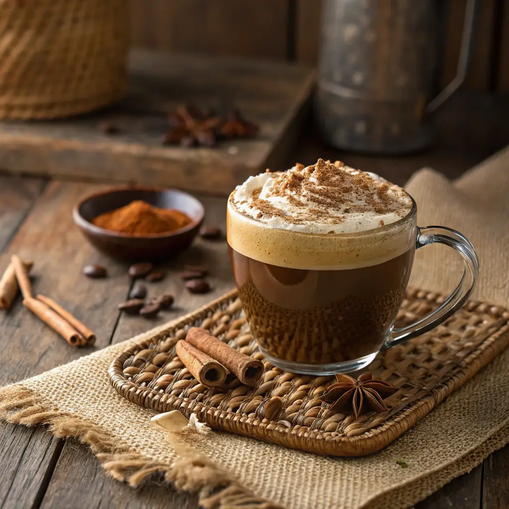 A cup of coffee made from the coffee loophole recipe free.