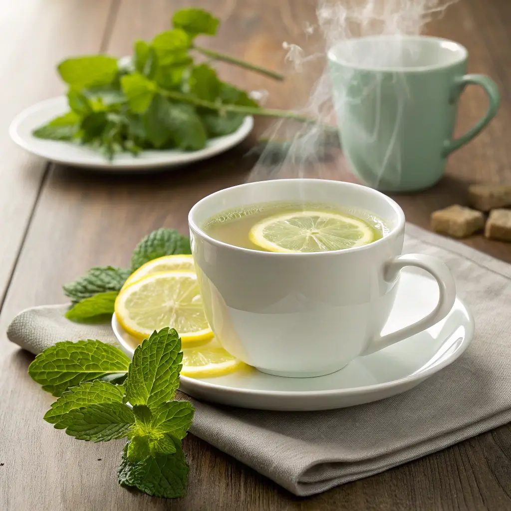 Lemon balm infusion for weight loss
