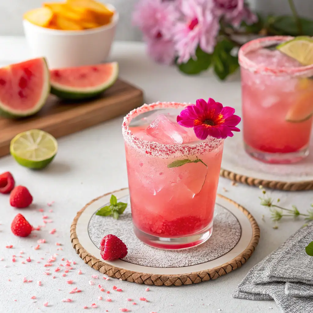 recipe for pink salt drink