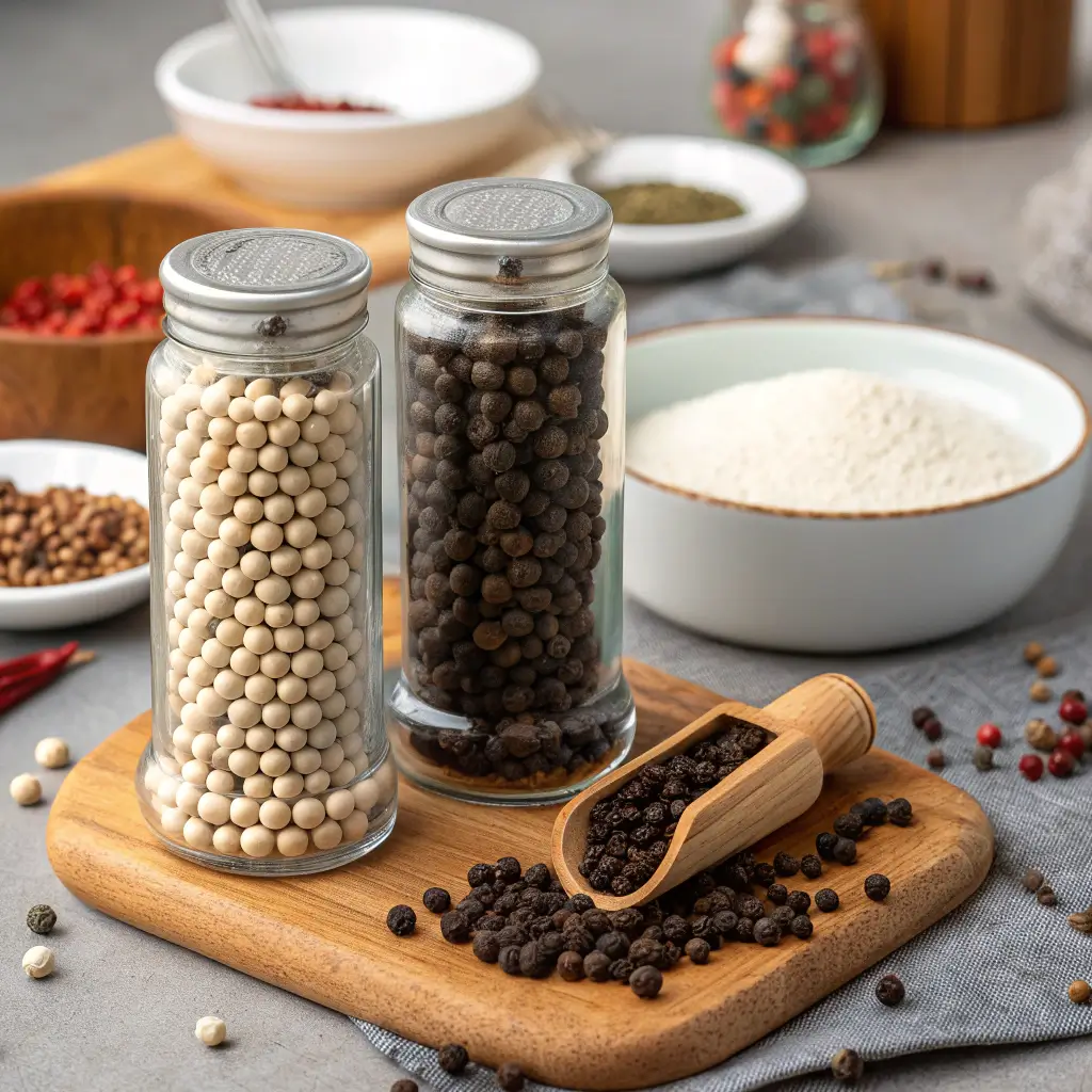 white pepper vs black pepper: What's the Difference?