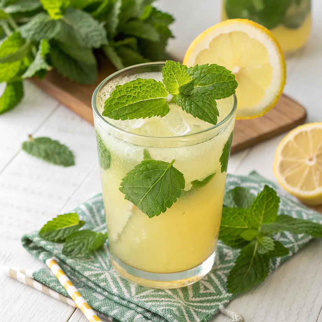 Refreshing Lemon Balm Drink for Weight Loss