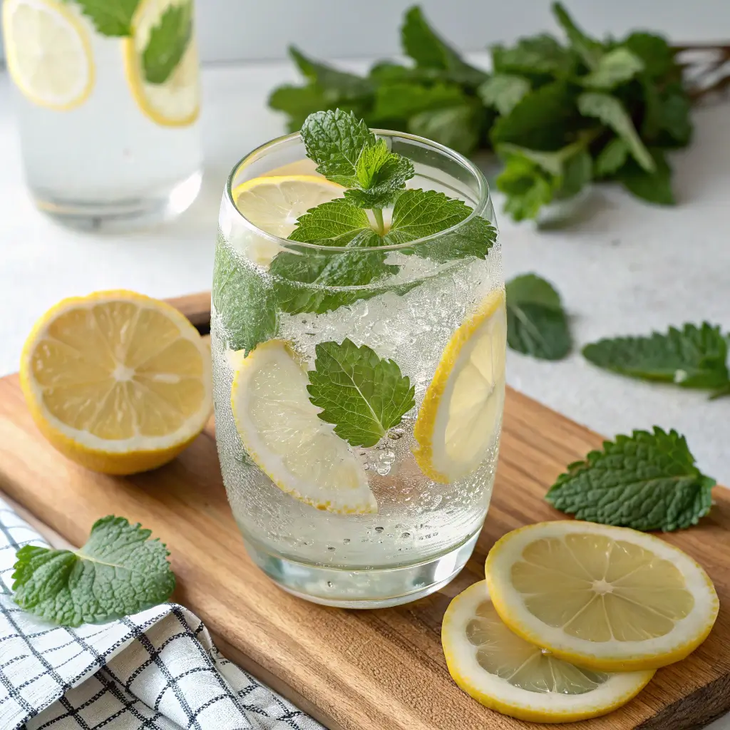 guide to making lemon balm water for weight loss.