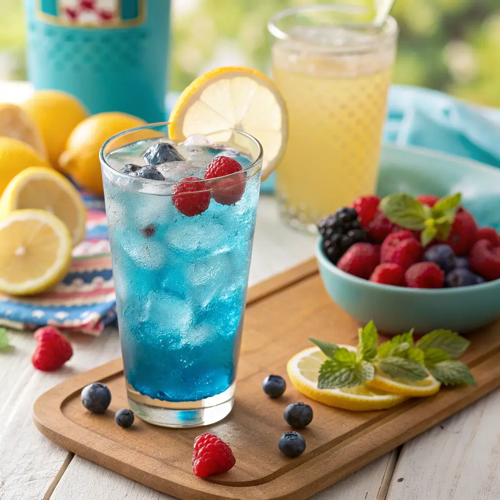 blue raspberry lemonade kool aid