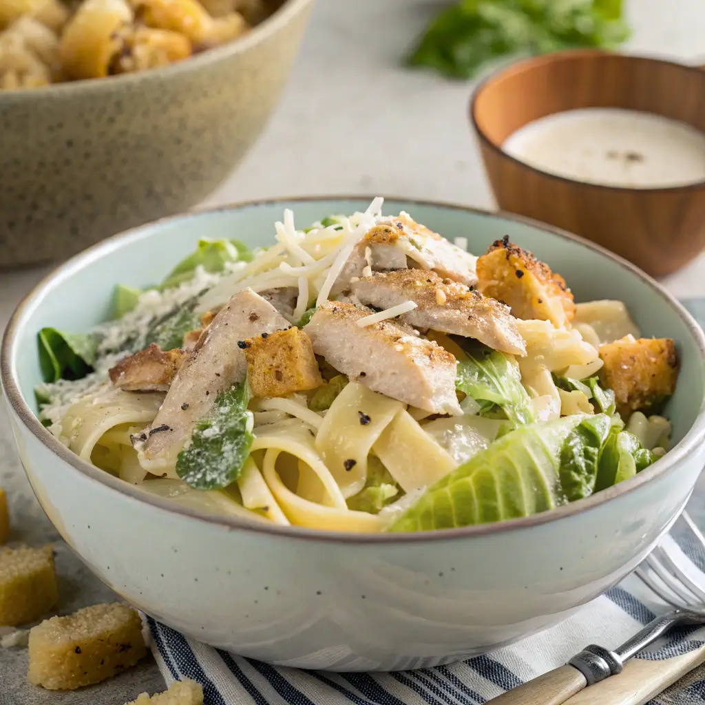 Chicken Caesar Salad Pasta