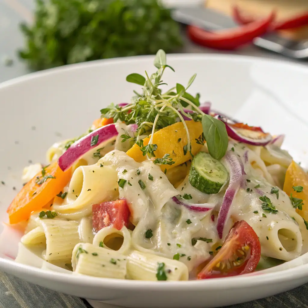 creamy pasta salad