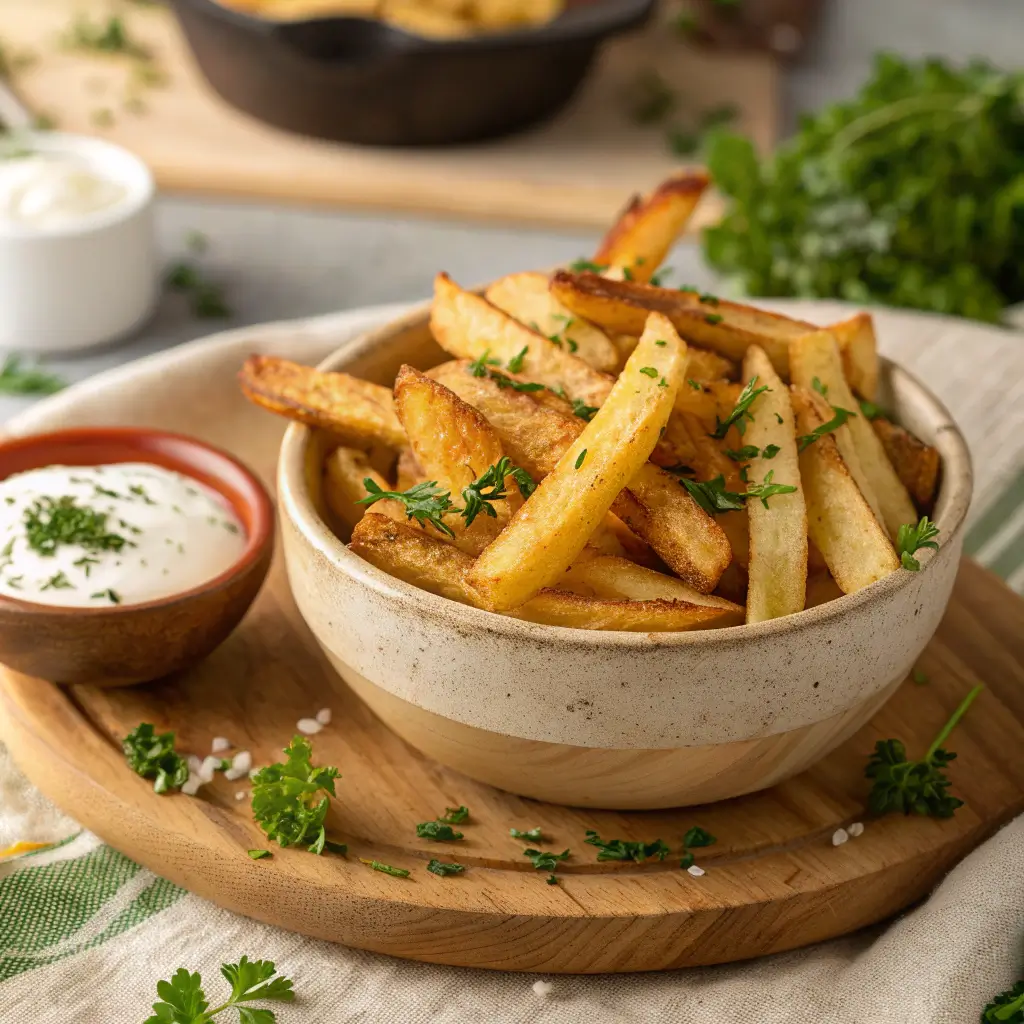 Crispy air fryer French fries