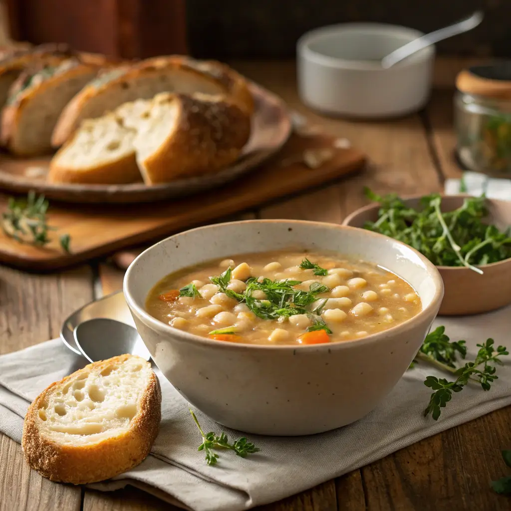 navy bean soup recipe