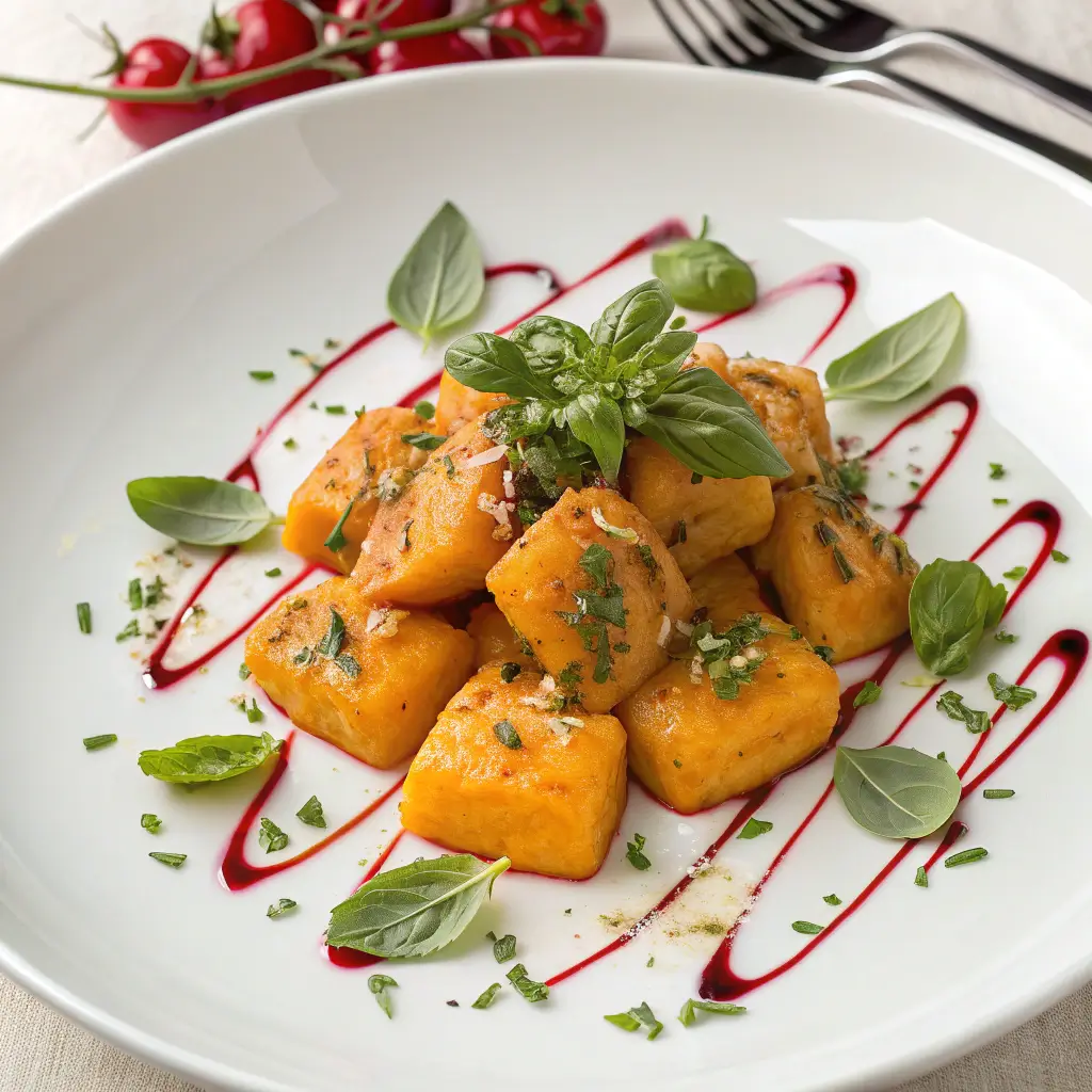 sweet potato gnocchi